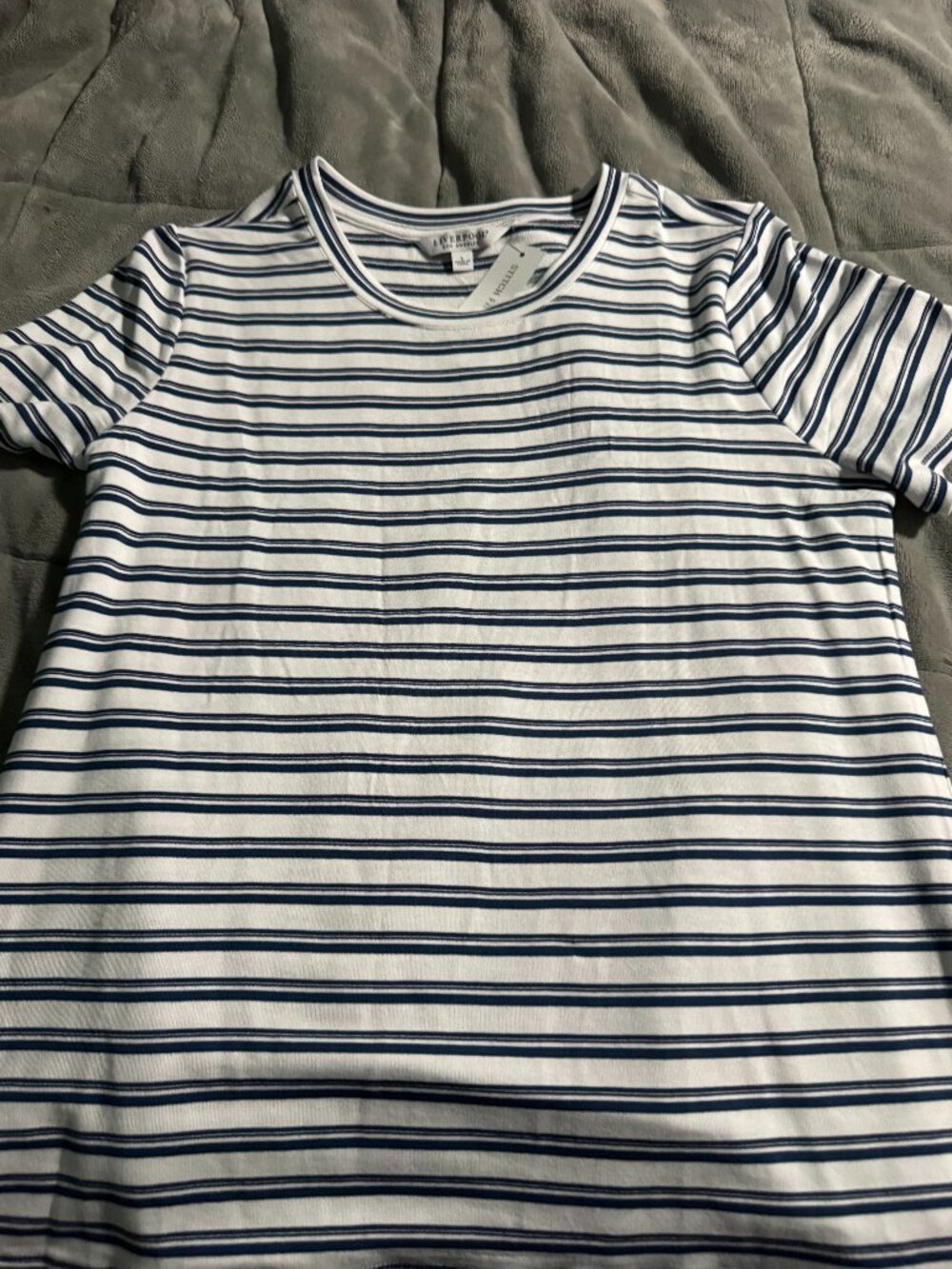 Women's White & Blue shirt NWT